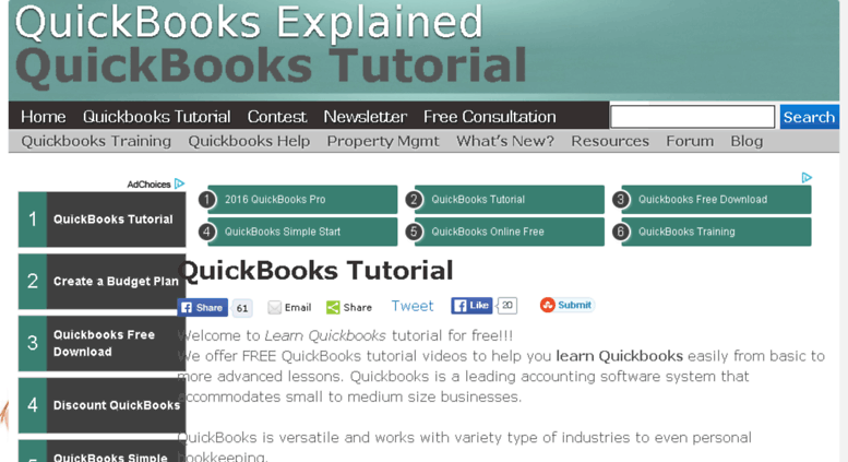 Learn how to use quickbooks free